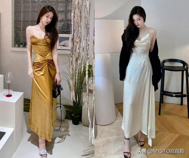 服裙”端庄优雅气质好适合派对！新利娱乐穿“高跟鞋”搭配“礼(图7)